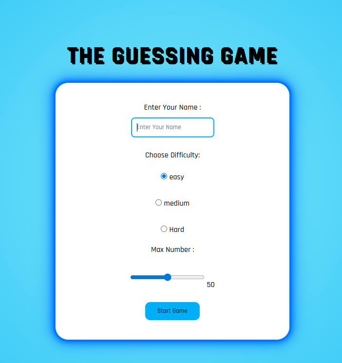 The Guessing Game